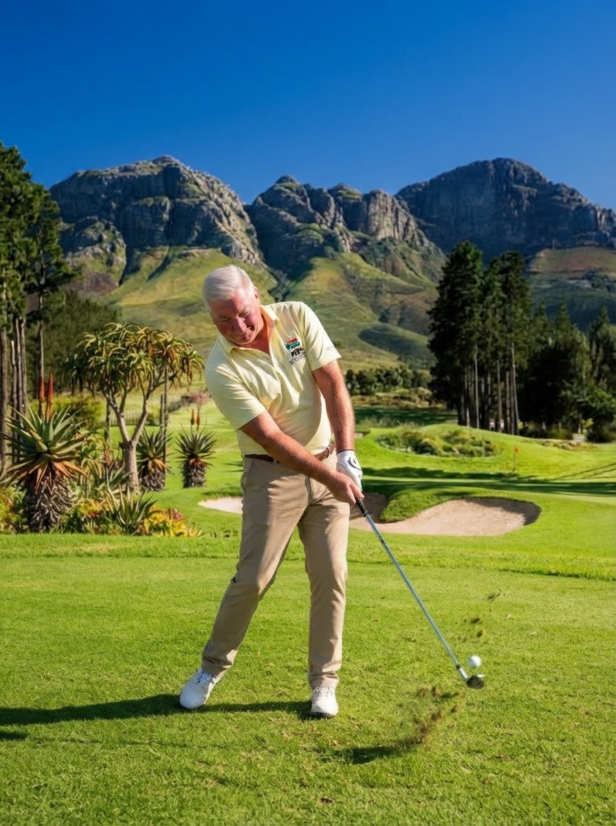 On the course, coaching
